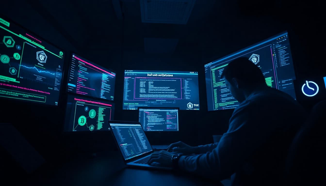 Investigation scene on dark web busts, questioning if is hidden wiki illegal.