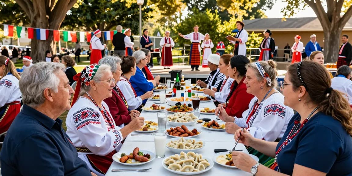 Polish community gathering in San Francisco showcasing cultural exchange at https://www.sfpol.com/.