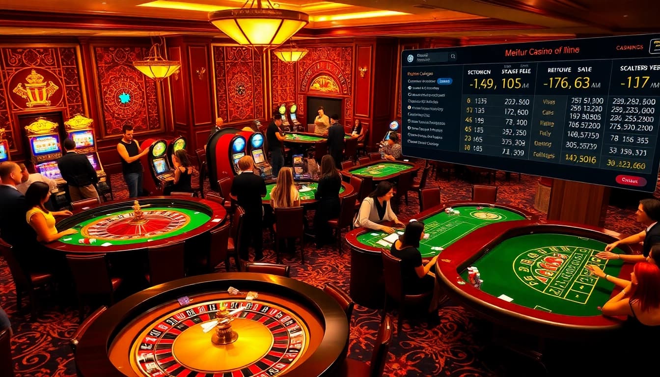 Découvrez l'excitation au meilleur casino en ligne avec des tables luxueuses et un gameplay dynamique.