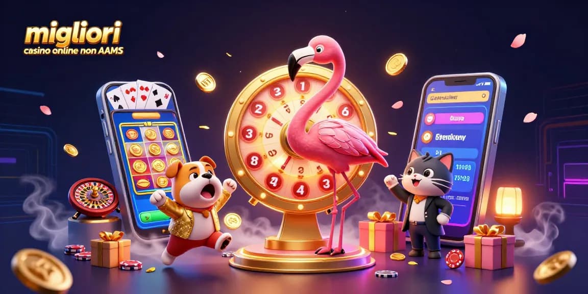 Gioca nei migliori casino online non AAMS con premi entusiasmanti e elementi di gioco colorati.