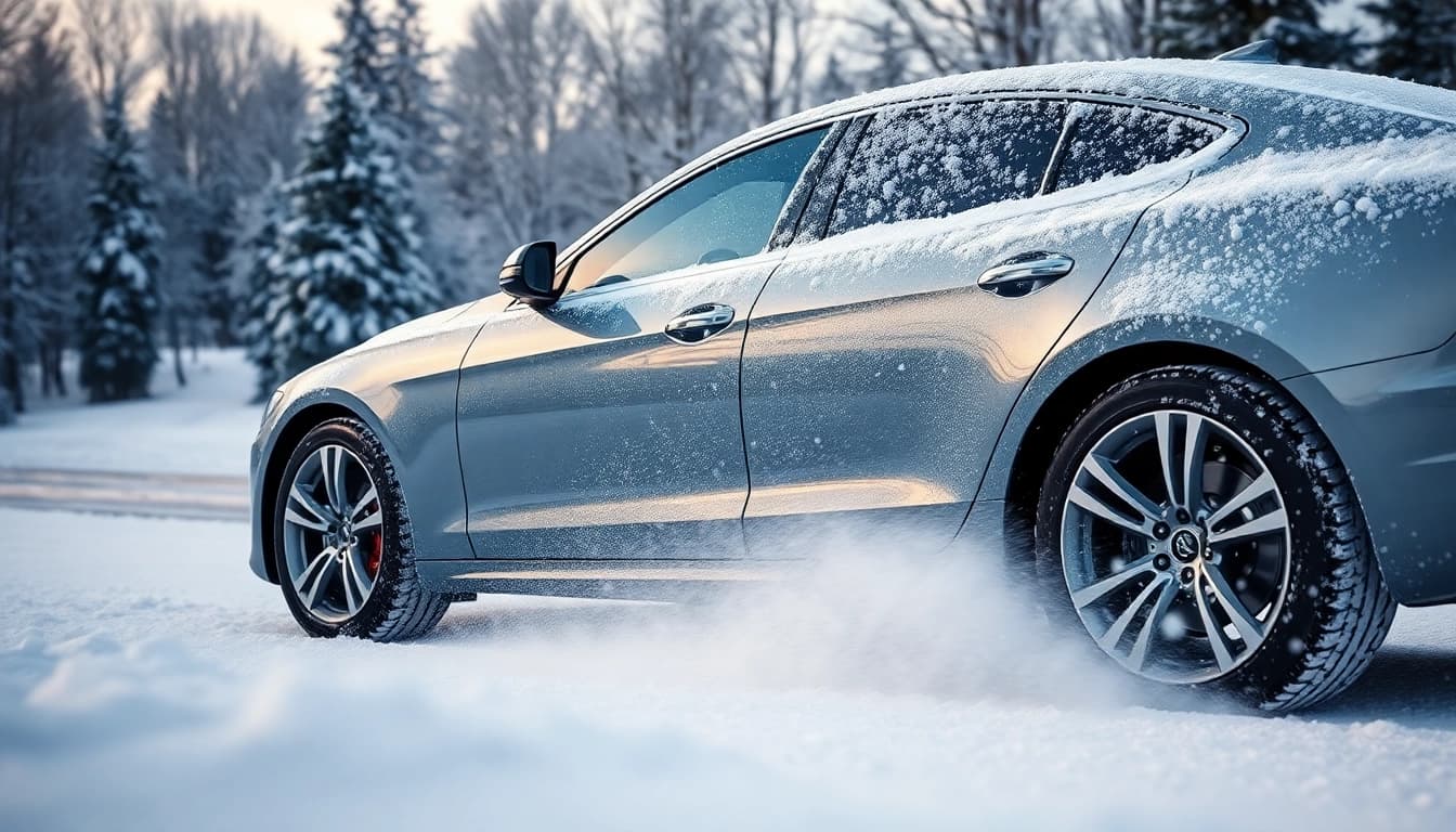 Protect your car with PPF winter road salt protection against harsh winter conditions.