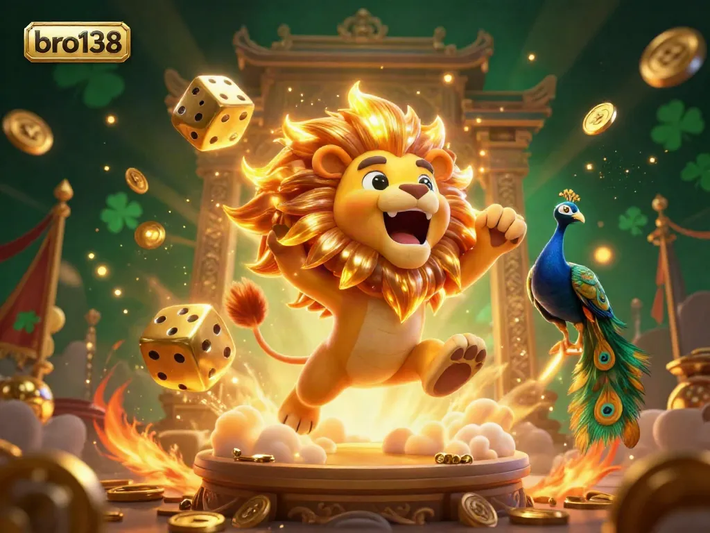 Join the fun at bro138 while spinning lucky golden dice and winning big!