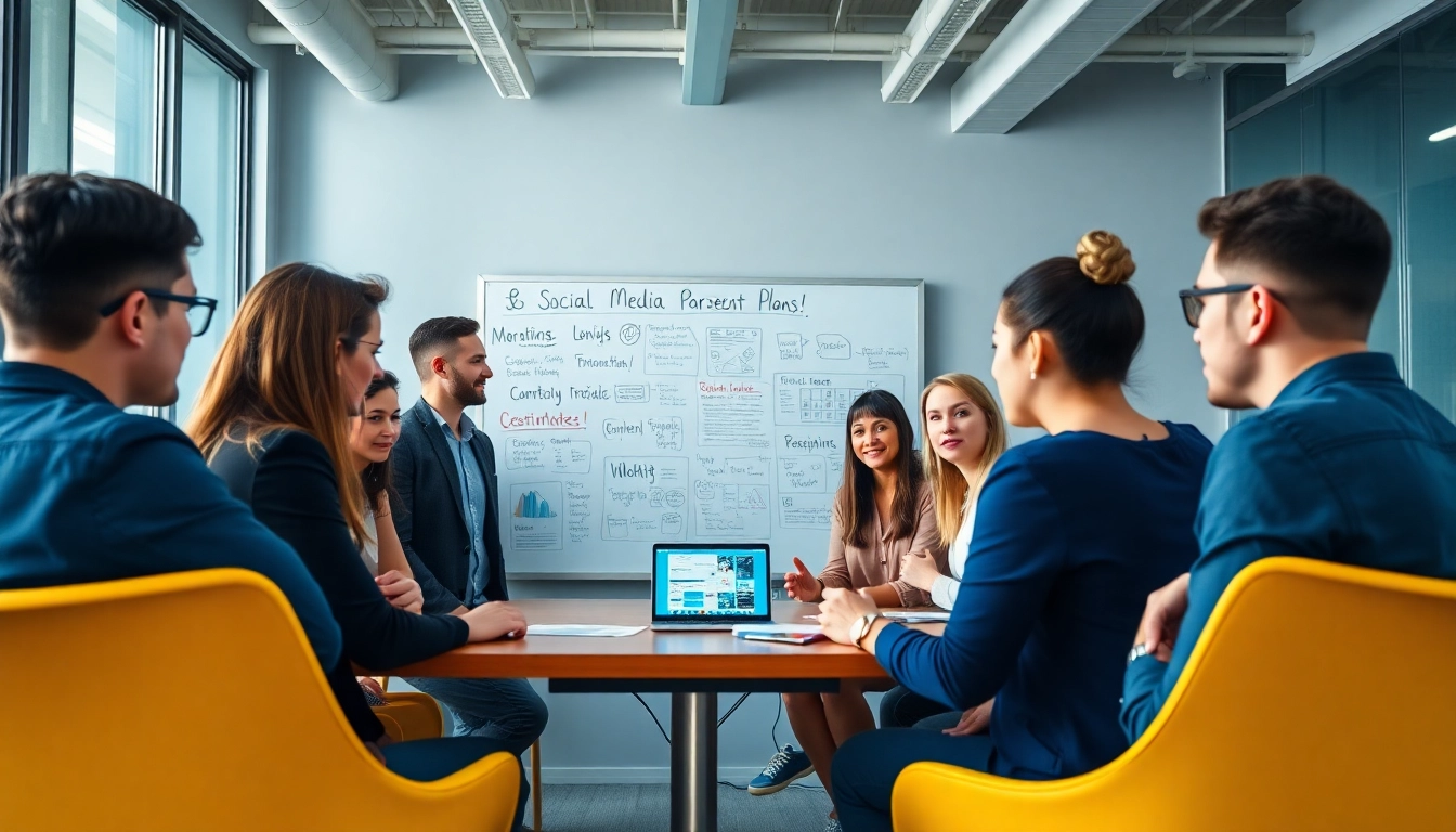 Boost your business with effective edmonton social media marketing strategies in a collaborative workspace.