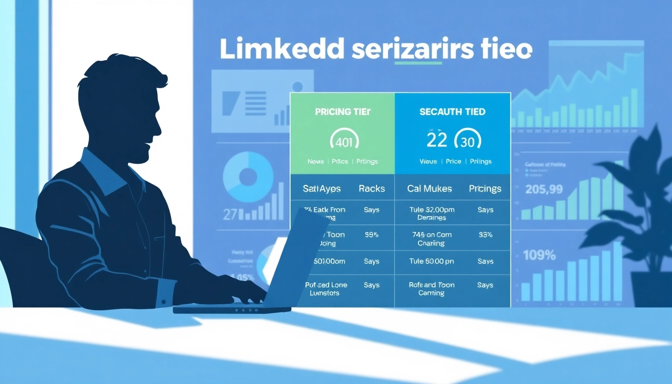 Visual representation of linkedin scraper pricing, showcasing various pricing tiers effectively to engage users.