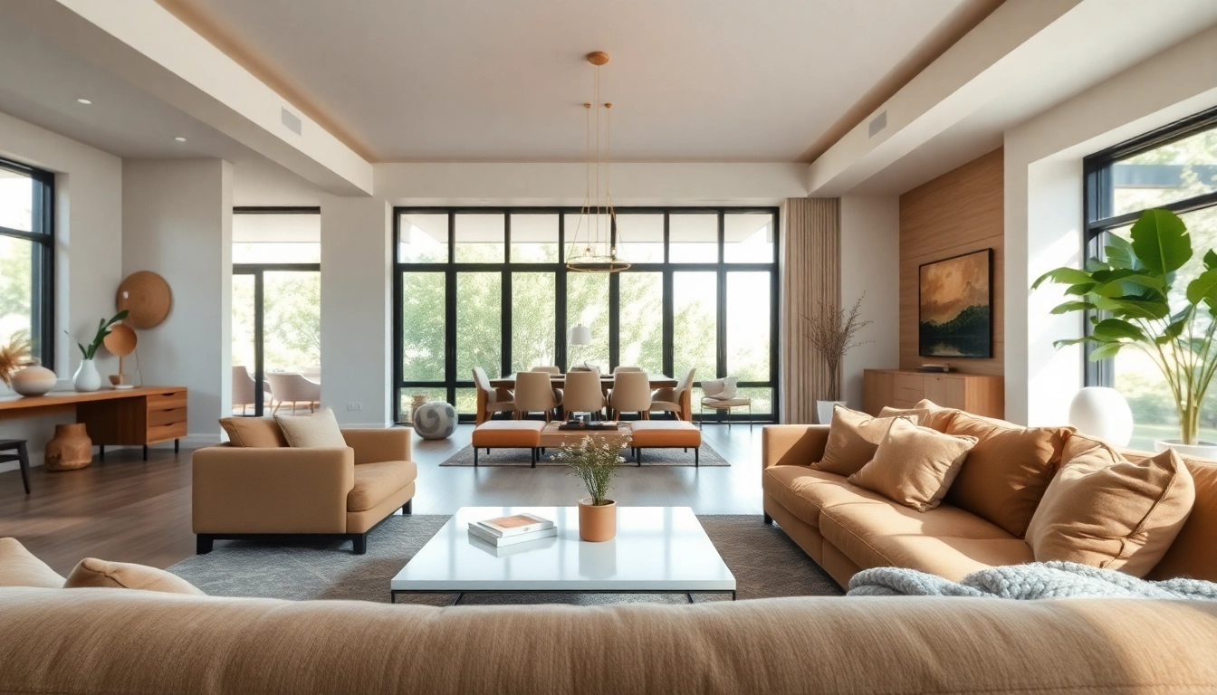 Showcasing seamless living in a cozy, modern interior with natural light and minimalist design.