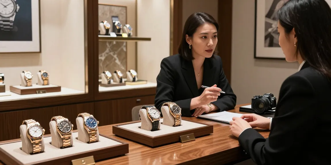 Luxury replica watch selection showcasing high-end brands including Rolex and Audemars Piguet.
