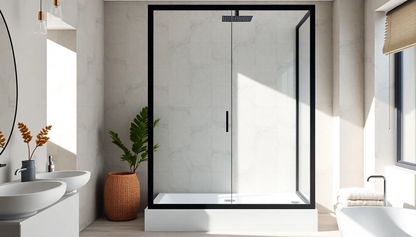 Installer une paroi de douche sirhona élégante pour une salle de bains moderne et fonctionnelle.