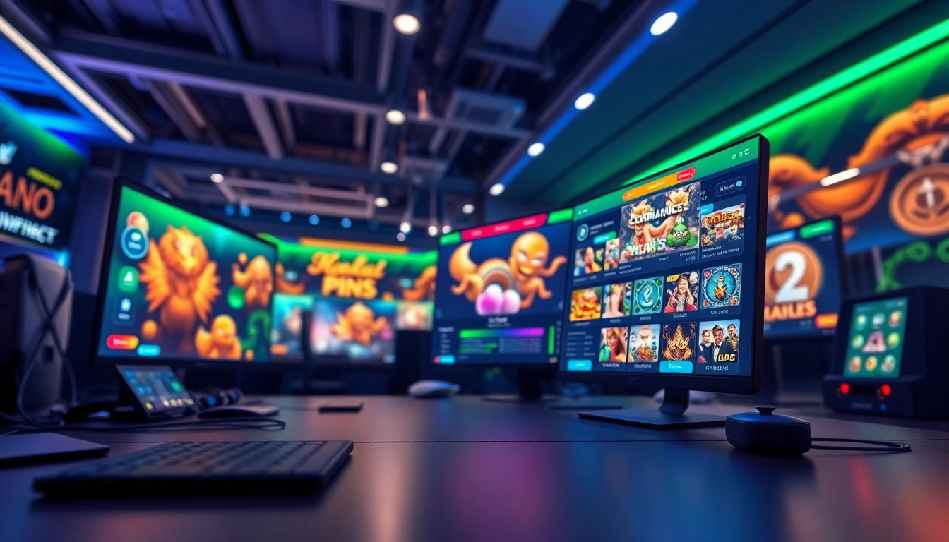 Engaging online gaming interface featuring the 789f link with vibrant icons and user-friendly design.