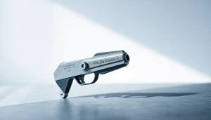 Highlighting the wot trigger price, a sleek wide-open trigger stands out against a minimalist background.