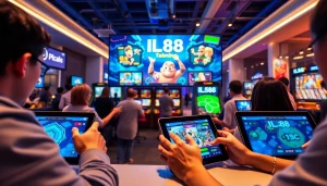 Exciting gameplay on LC88 Game platform with players engaged in dynamic digital interface.