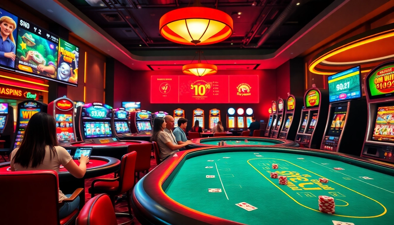 Experience the thrill of online casino California with vibrant gaming atmosphere and engaged players.