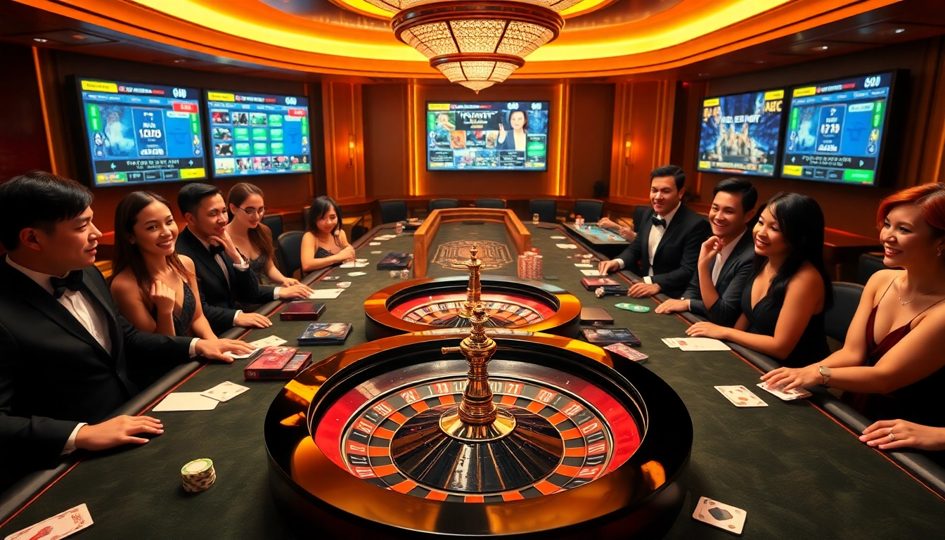 Engaging players enjoying high-stakes games at ABC8 com online casino platform.
