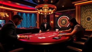 Trải nghiệm cảm giác hồi hộp với bàn blackjack CG 79 khi các người chơi đang cân nhắc chiến lược.