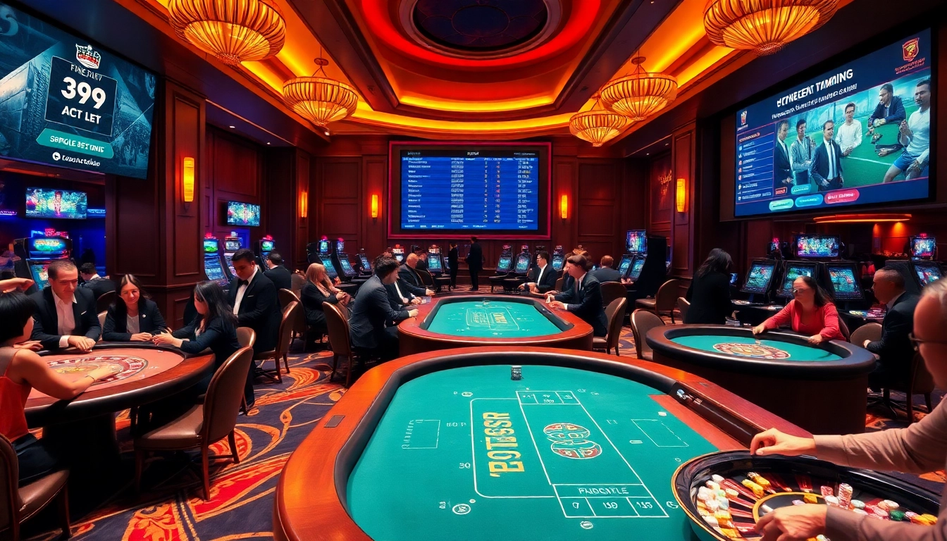 Players enjoying live games and sports betting at PS 99 casino atmosphere.
