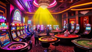 Experience the excitement of ww88 online gaming with vibrant casino tables and thrilling slot machines.
