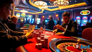 Experience the thrill of i9bet with vibrant casino games, high-stakes poker, and exciting roulette.