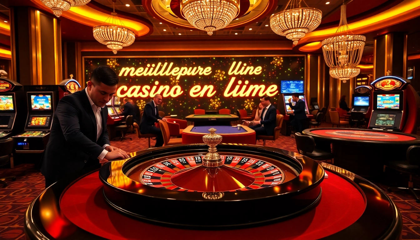 Découvrez l'excitation de la meilleure casino en ligne avec une action palpitante de roulette et de poker.