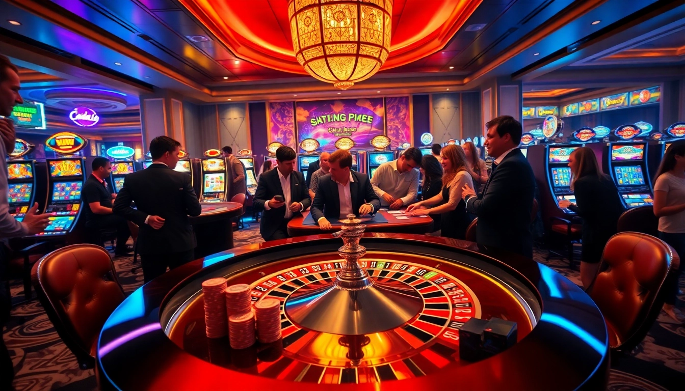 Découvrez l'excitation du meilleur casino en ligne avec des tables de jeu vibrantes et une atmosphère luxueuse.