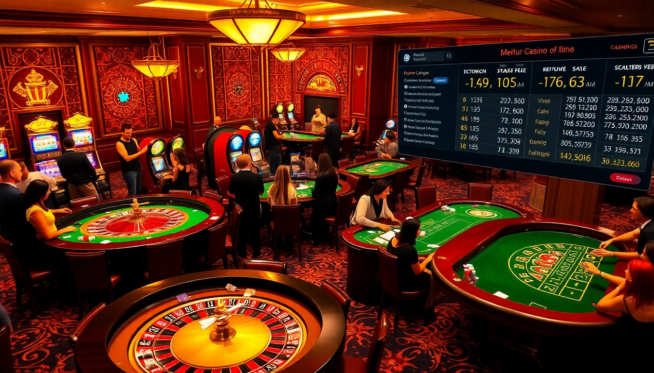 Découvrez l'excitation au meilleur casino en ligne avec des tables luxueuses et un gameplay dynamique.