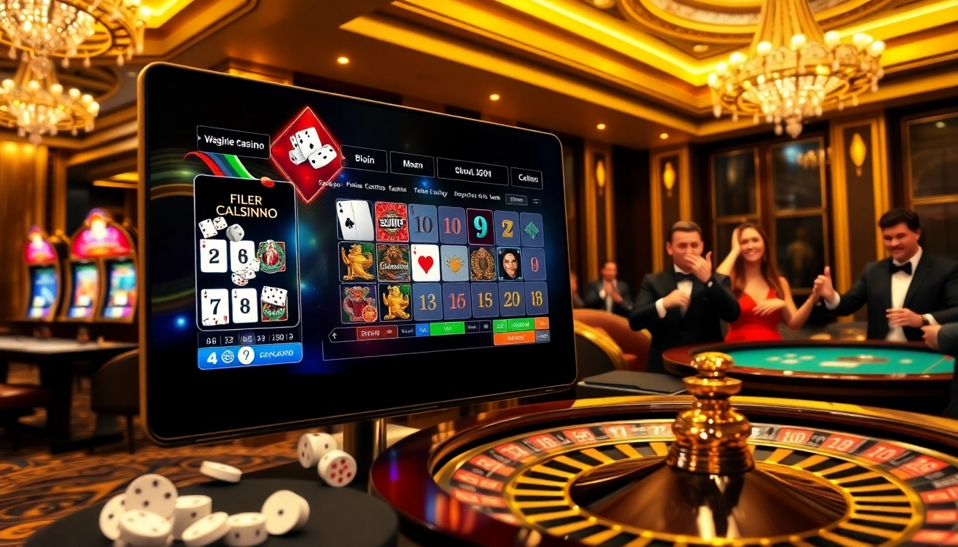 Découvrez l'excitation de la meilleure casino en ligne avec des machines à sous vibrantes, des dés animés, et des tables de jeu glamour.