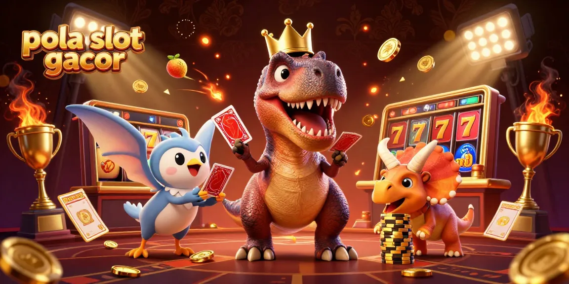 Experience the excitement of pola slot gacor with engaging 3D characters and dynamic casino elements.
