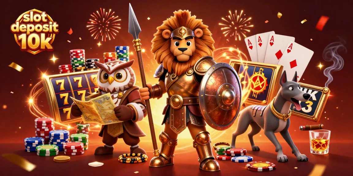 Engage with thrilling gameplay at slot deposit 10k, where spinning reels and jackpots await.
