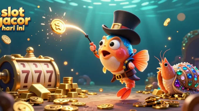 Spin the reels in slot gacor hari ini with treasure-seeking sea creatures and vibrant gold!