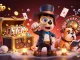 Join the adventure with superjp as a detective uncovers poker treasures in this vibrant casino scene.